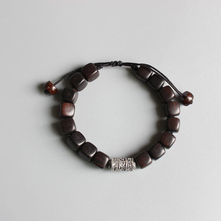 Black Red Wood - Armband - LAMIVA.de - Yoga Schmuck - Spiritualität