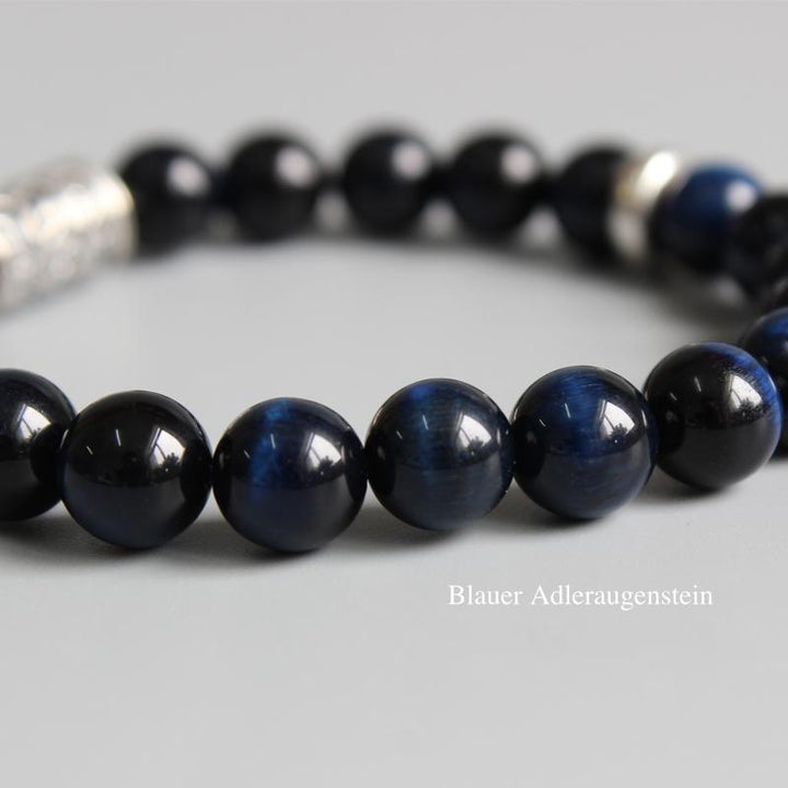 Blue Eagle Tigereye - Armband - LAMIVA.de - Yoga Schmuck - Spiritualität