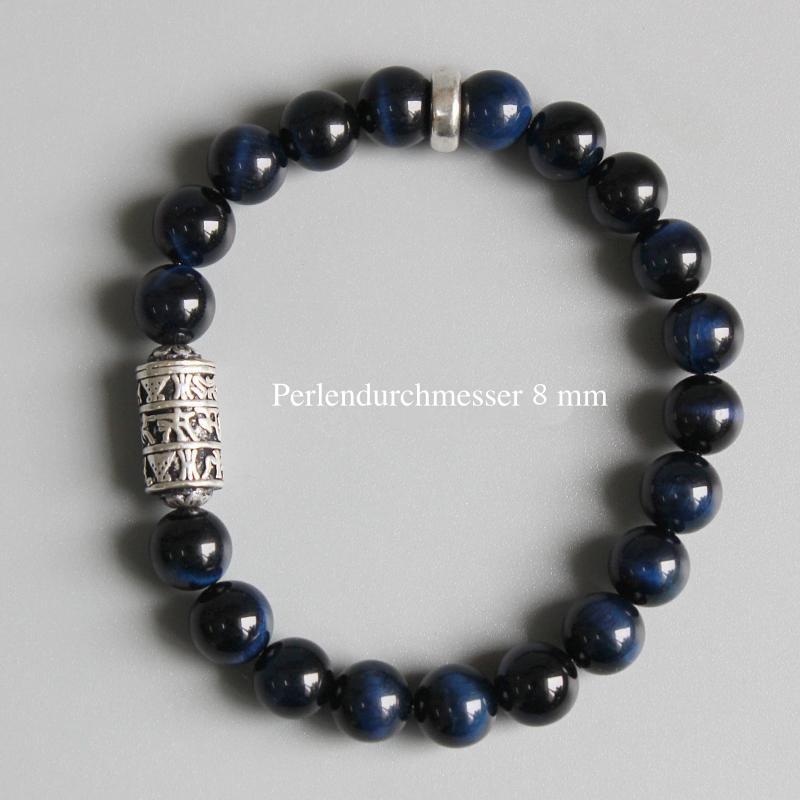 Blue Eagle Tigereye - Armband - LAMIVA.de - Yoga Schmuck - Spiritualität