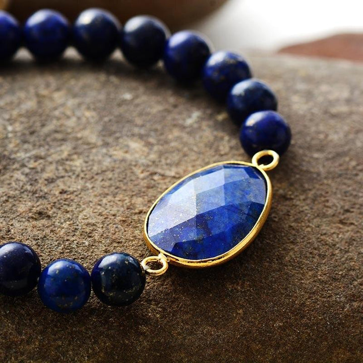 Blue Lapislazuli - Armband - LAMIVA.de