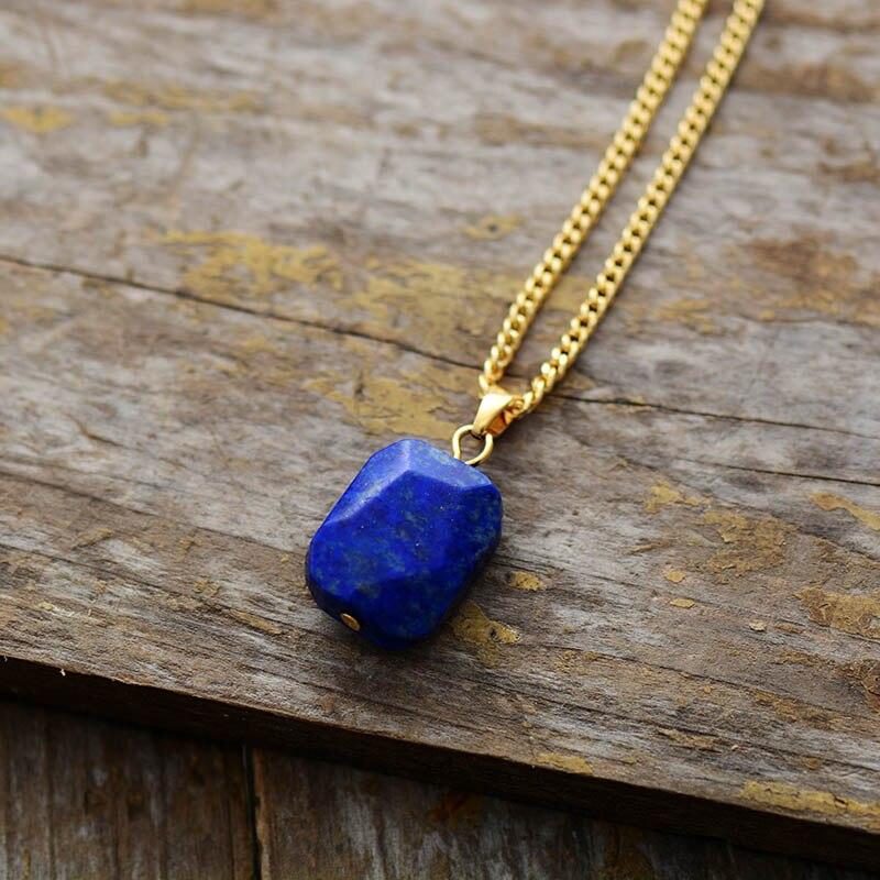 Blue Lapislazuli - Kette - LAMIVA.de