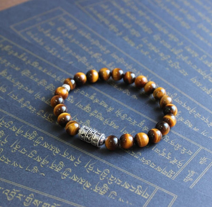 Brown Eagle Tigereye - Armband - LAMIVA.de - Yoga Schmuck - Spiritualität