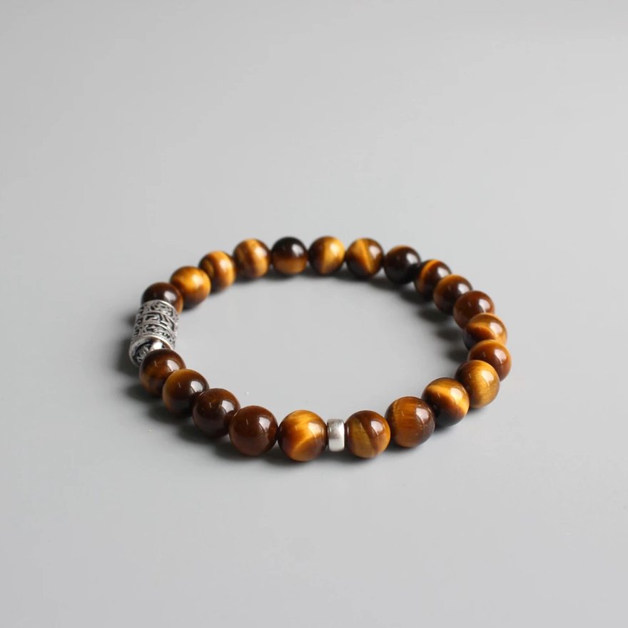 Brown Eagle Tigereye - Armband - LAMIVA.de - Yoga Schmuck - Spiritualität