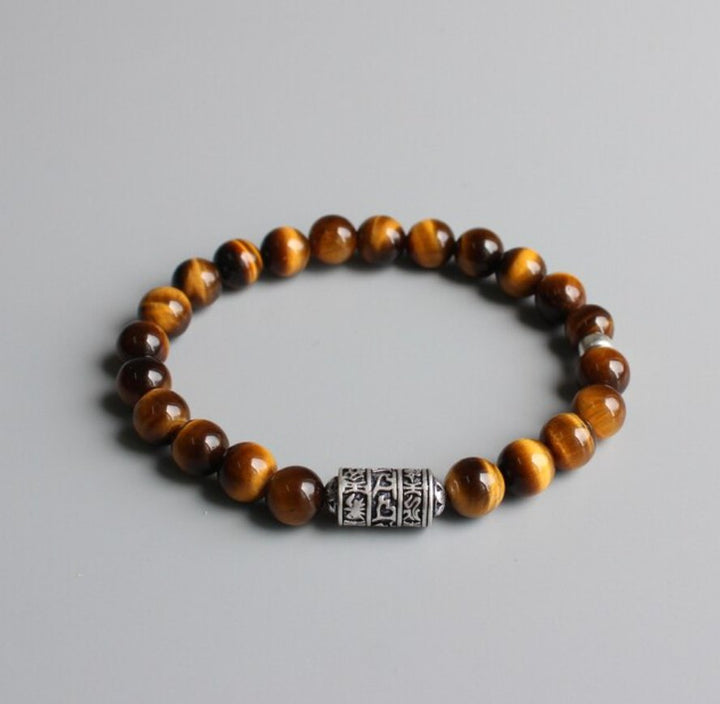 Brown Eagle Tigereye - Armband - LAMIVA.de - Yoga Schmuck - Spiritualität