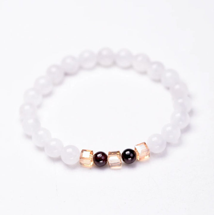 Camile Chalcedon - Armband - LAMIVA.de - Yoga Schmuck - Spiritualität