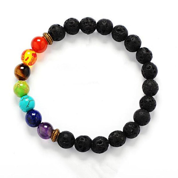 Chakra Balance Lava - Armband - LAMIVA.de - Yoga Schmuck - Spiritualität