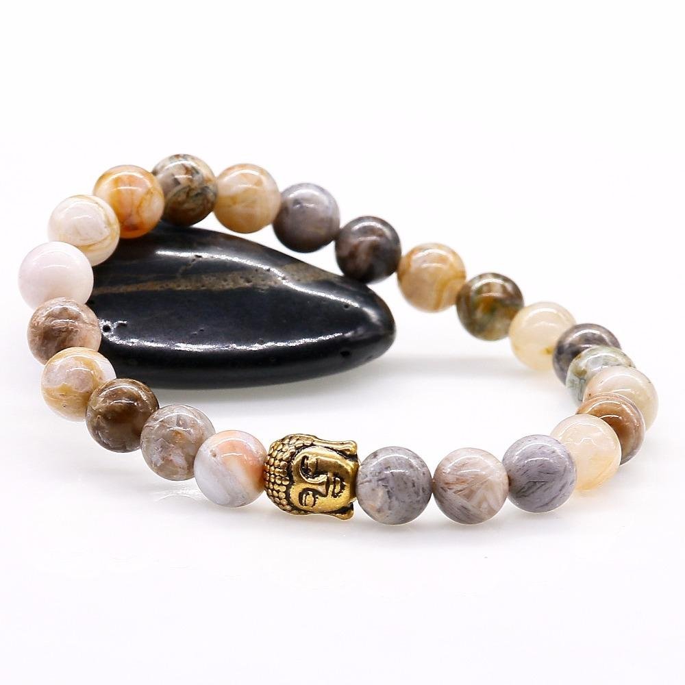 Coco Buddha Onyx - Armband - LAMIVA.de - Yoga Schmuck - Spiritualität