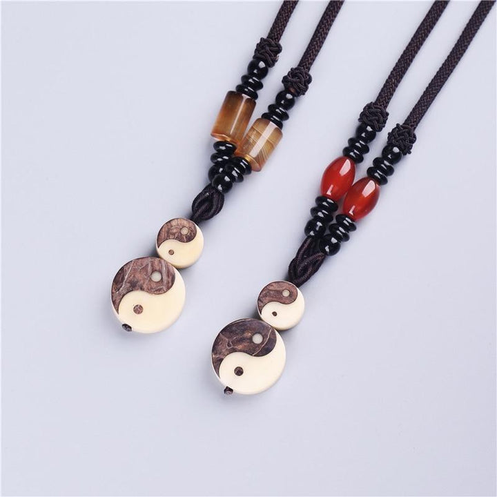 Duo YingYang - Halskette - LAMIVA.de - Yoga Schmuck - Spiritualität