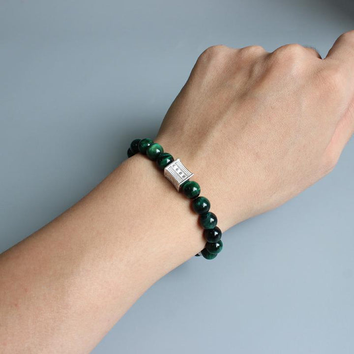 Green Cobra Tigereye - Armband - LAMIVA.de - Yoga Schmuck - Spiritualität