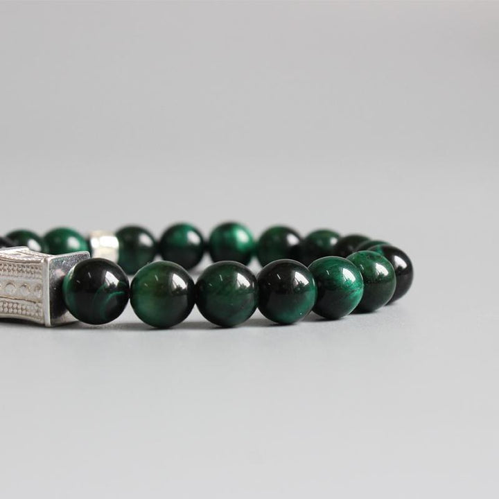 Green Cobra Tigereye - Armband - LAMIVA.de - Yoga Schmuck - Spiritualität