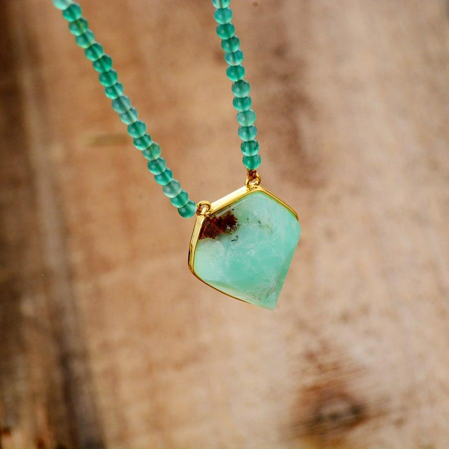 Green Jade - Kette - LAMIVA.de