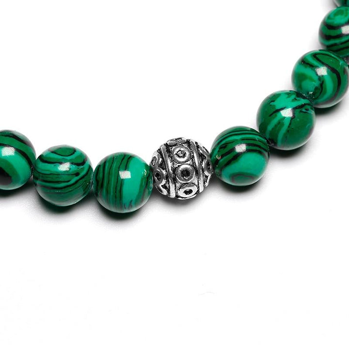 Green Malachit - Armband - LAMIVA.de