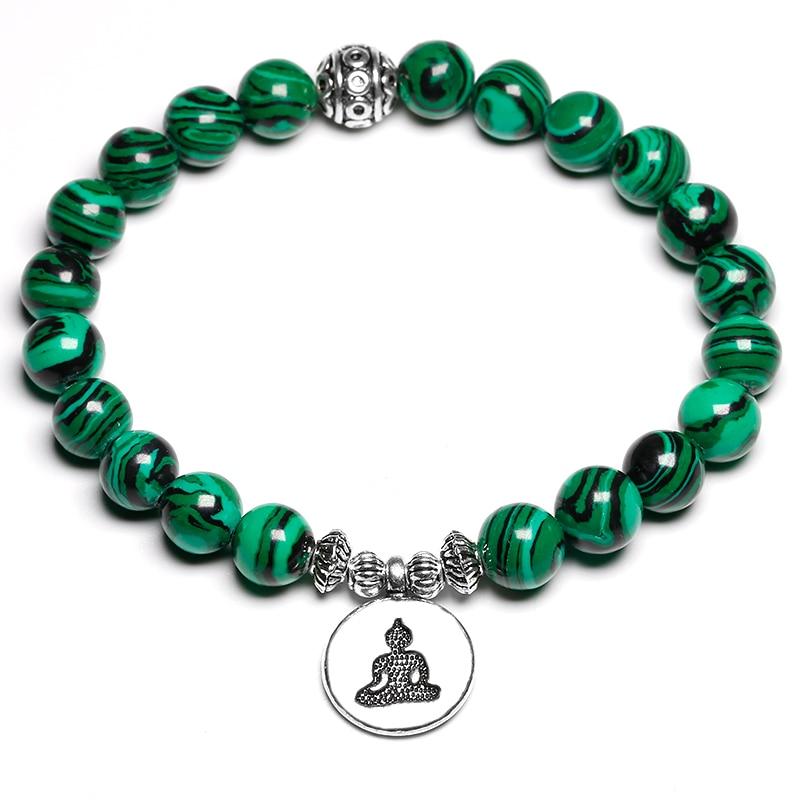 Green Malachit - Armband - LAMIVA.de