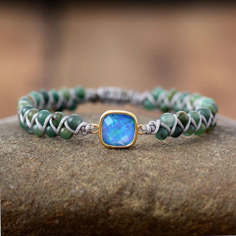 Jade Opal - Armband - LAMIVA.de