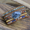 Labradorit Aesthetic- Wickelarmband - LAMIVA.de - Yoga Schmuck - Spiritualität