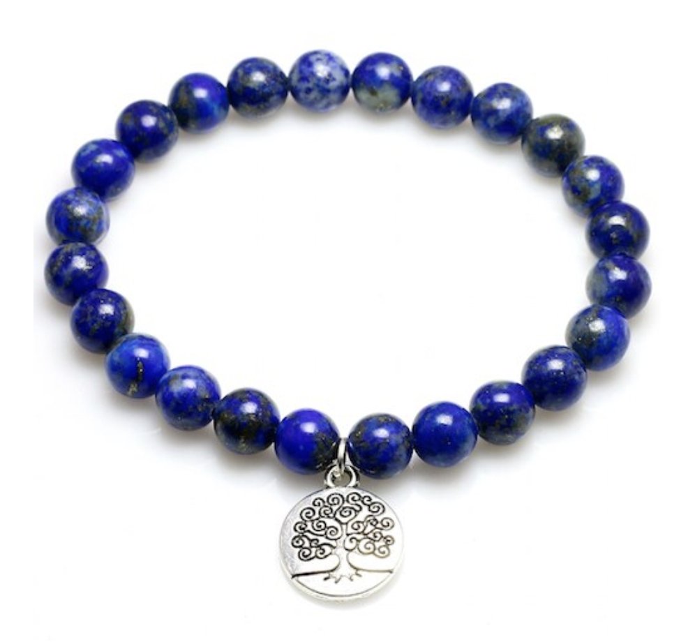 Lapislazuli Power - Armband - LAMIVA.de - Yoga Schmuck - Spiritualität