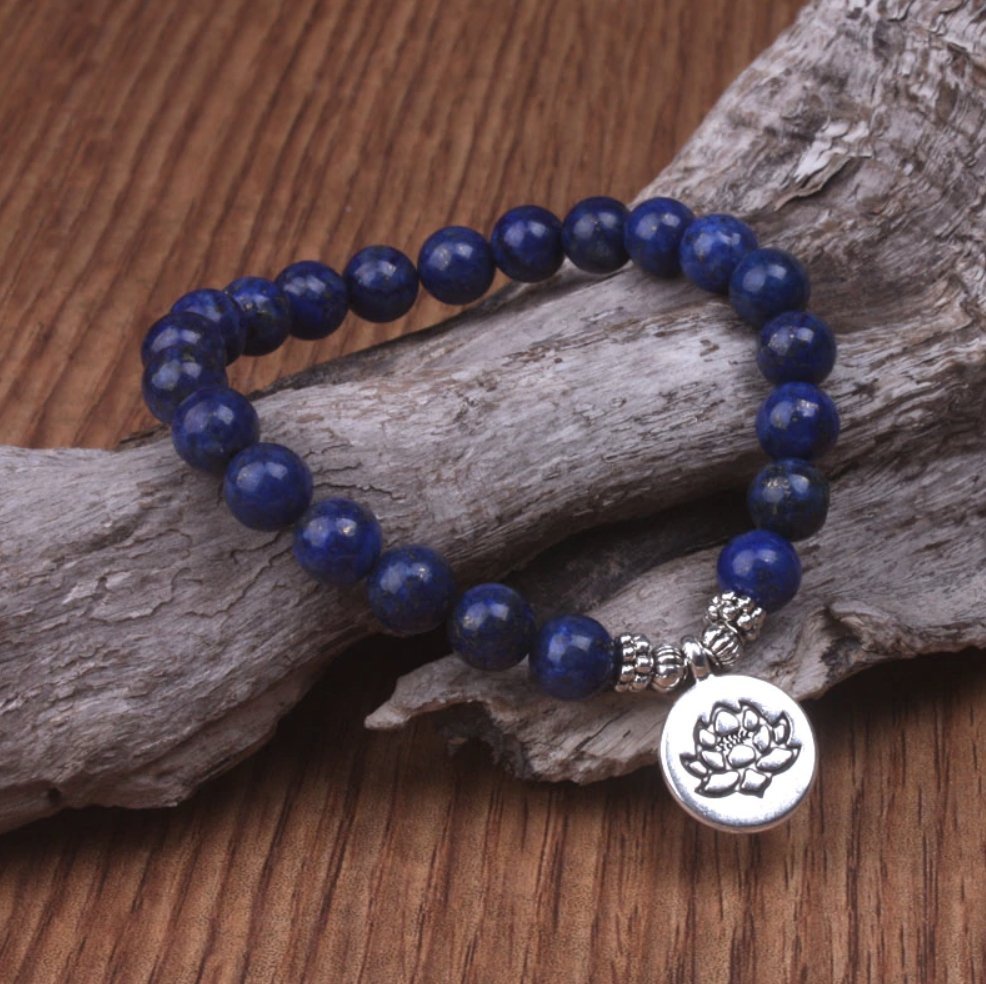 Lapislazuli Power - Armband - LAMIVA.de - Yoga Schmuck - Spiritualität