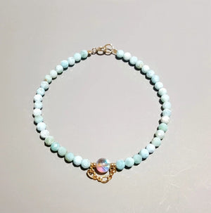 Larimar Aqua - Armband - LAMIVA.de - Yoga Schmuck - Spiritualität