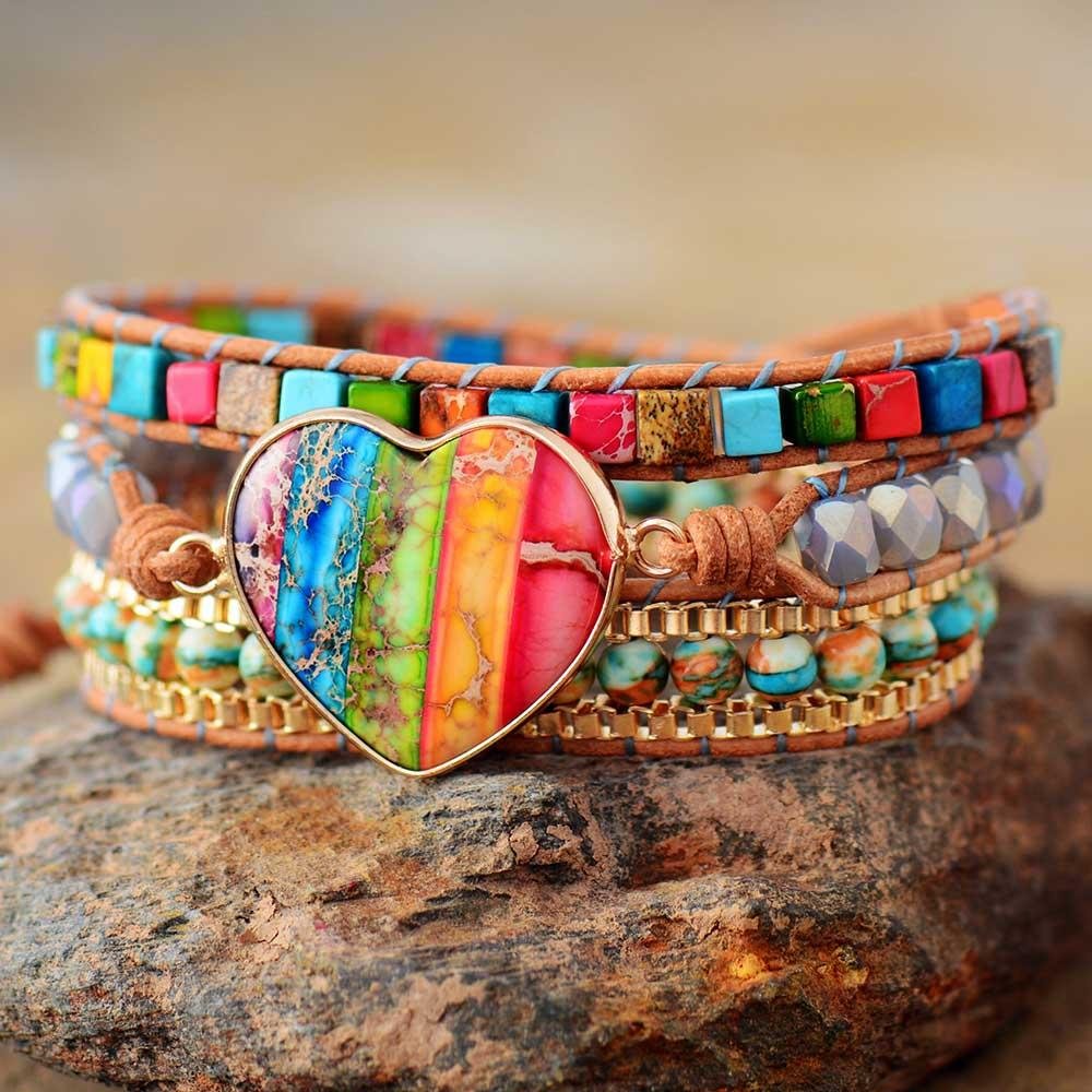 Rainbow Love - Armband - LAMIVA.de