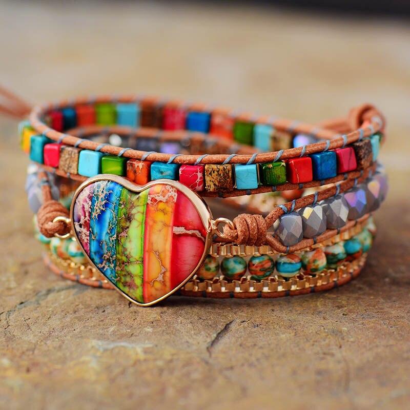 Rainbow Love - Armband - LAMIVA.de