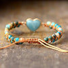 Amazonit Love - Armband - LAMIVA.de