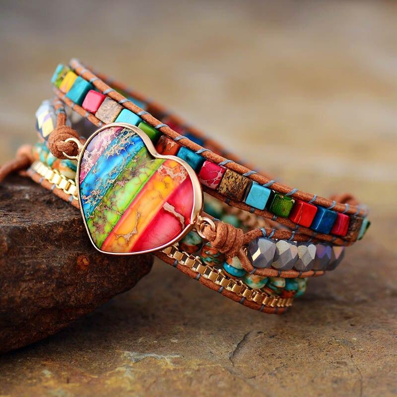 Rainbow Love - Armband - LAMIVA.de