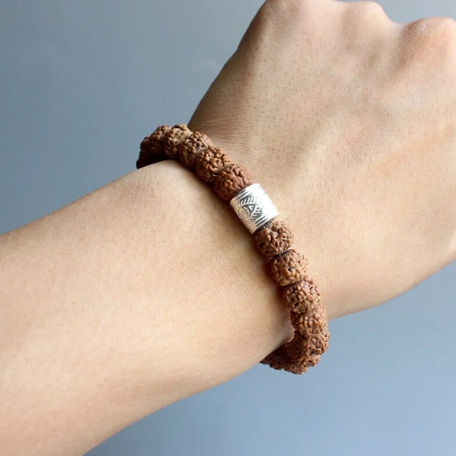 Mantra Rudraksha - Armband - LAMIVA.de - Yoga Schmuck - Spiritualität