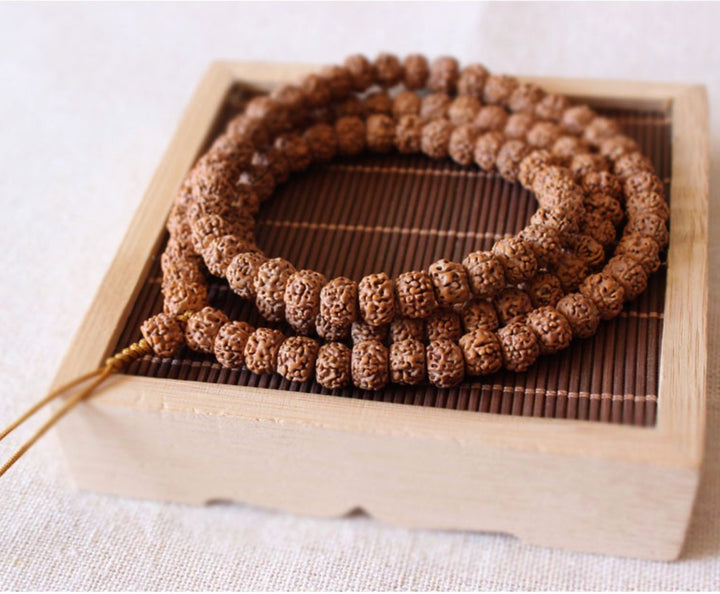 Natural Rudraksha - Kette - LAMIVA.de - Yoga Schmuck - Spiritualität