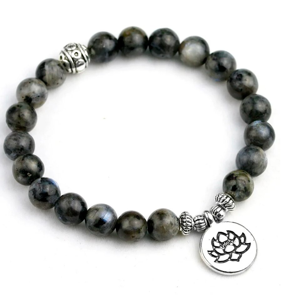 Noire Labradorit- Armband - LAMIVA.de - Yoga Schmuck - Spiritualität