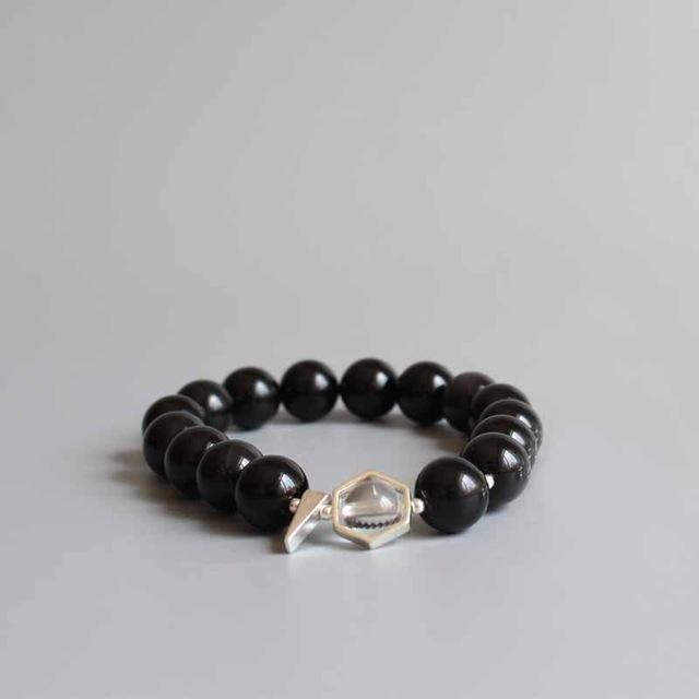 Obsidian Power - Armband - LAMIVA.de - Yoga Schmuck - Spiritualität