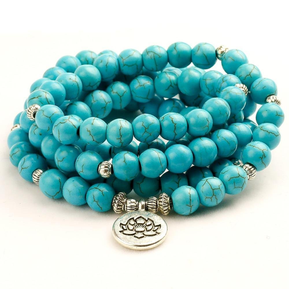 Ocean Love Howlith - Kette - LAMIVA.de - Yoga Schmuck - Spiritualität