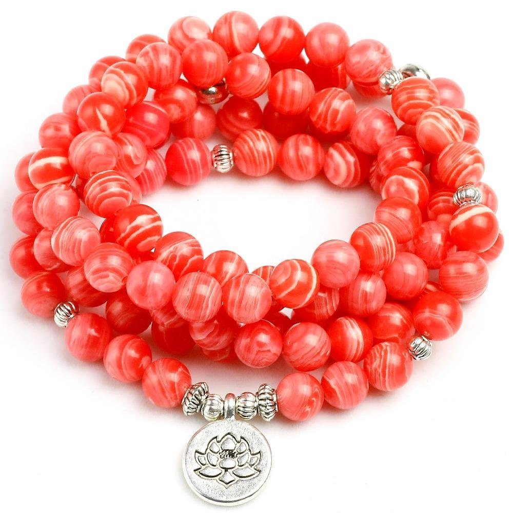 Peach California - Kette - LAMIVA.de - Yoga Schmuck - Spiritualität