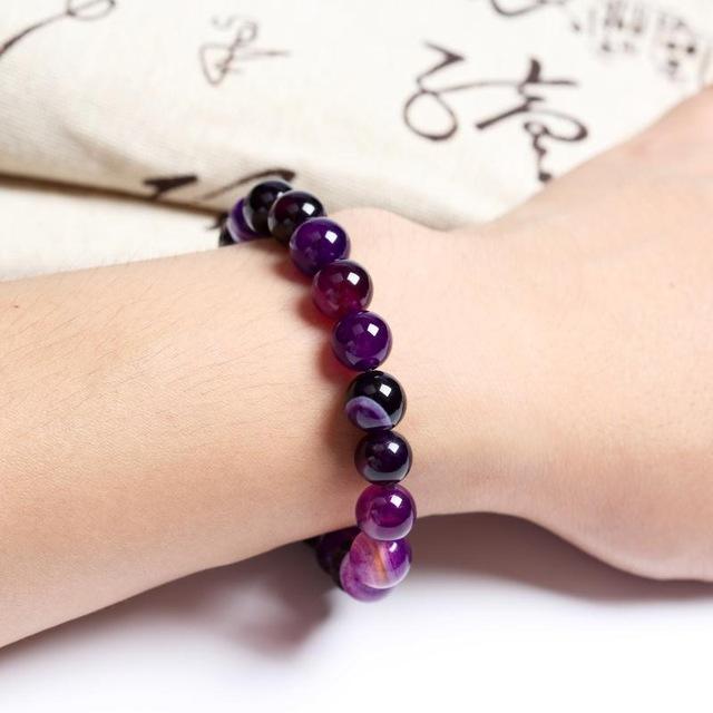 Power Amethyst - Armband - LAMIVA.de - Yoga Schmuck - Spiritualität