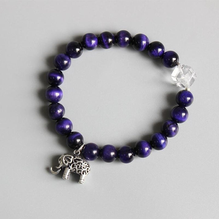 Purple Elephant - Armband - LAMIVA.de - Yoga Schmuck - Spiritualität