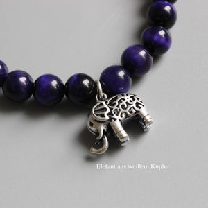 Purple Elephant - Armband - LAMIVA.de - Yoga Schmuck - Spiritualität