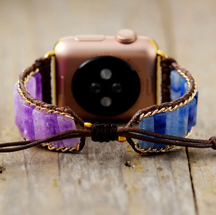 Purple Love - Apple Watch Wickelarmband - LAMIVA.de - Yoga Schmuck - Spiritualität