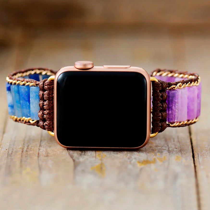 Purple Love - Apple Watch Wickelarmband - LAMIVA.de - Yoga Schmuck - Spiritualität