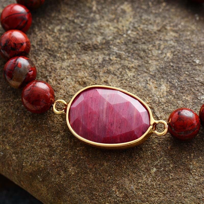 Red Jaspis Love - Armband - LAMIVA.de