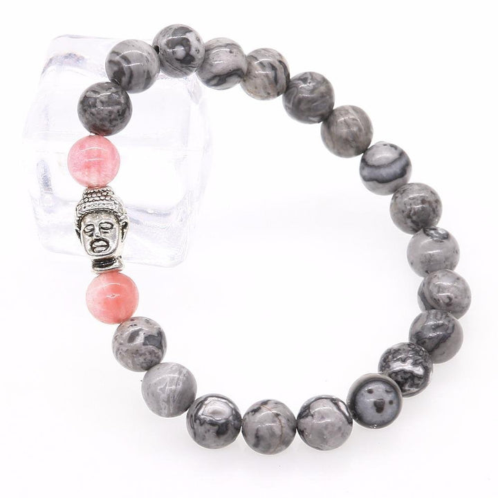 Rosé Buddha - Armband Set - LAMIVA.de - Yoga Schmuck - Spiritualität