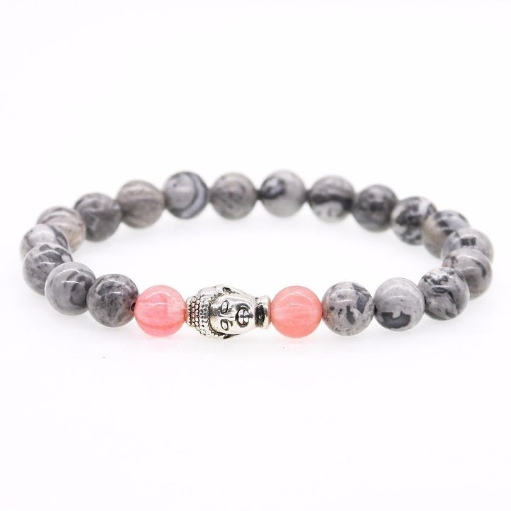 Rosé Buddha - Armband Set - LAMIVA.de - Yoga Schmuck - Spiritualität