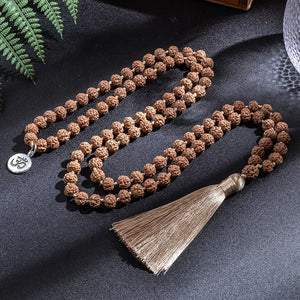 Rudraksha 108 Mala - Kette - LAMIVA.de - Yoga Schmuck - Spiritualität