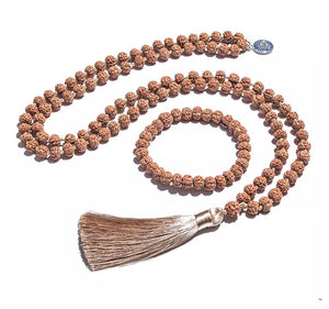 Rudraksha 108 Mala - Kette - LAMIVA.de - Yoga Schmuck - Spiritualität