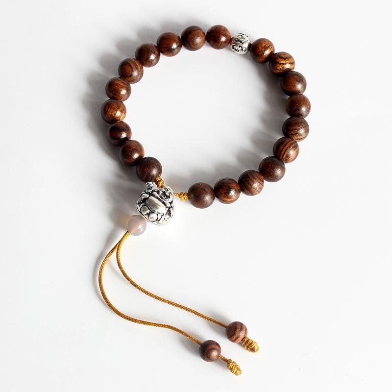 Silver Buddha Beads - Armband - LAMIVA.de - Yoga Schmuck - Spiritualität