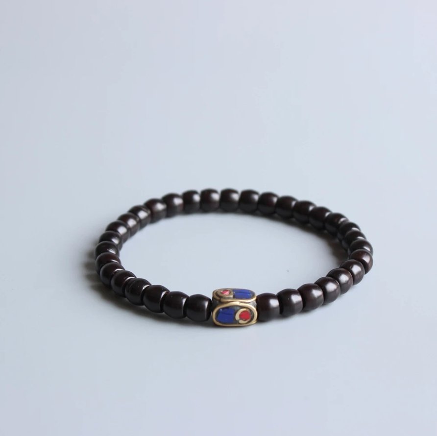 Tibetan Coco Blue - Armband - LAMIVA.de - Yoga Schmuck - Spiritualität