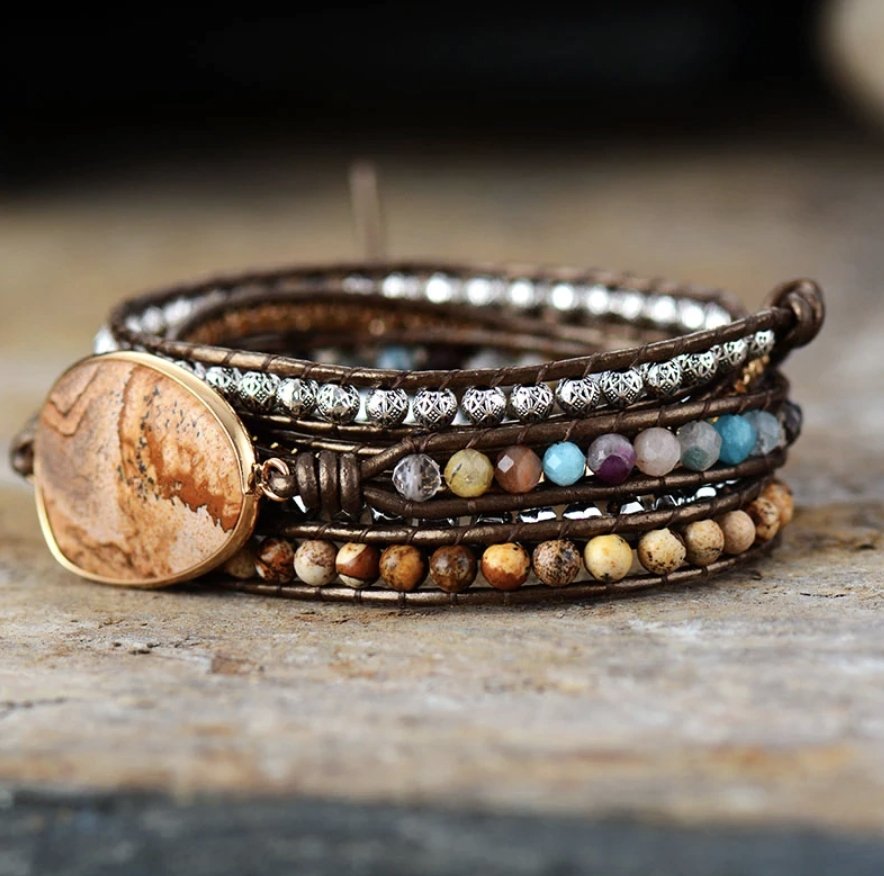 Tiger Eye Boho - Armband - LAMIVA.de