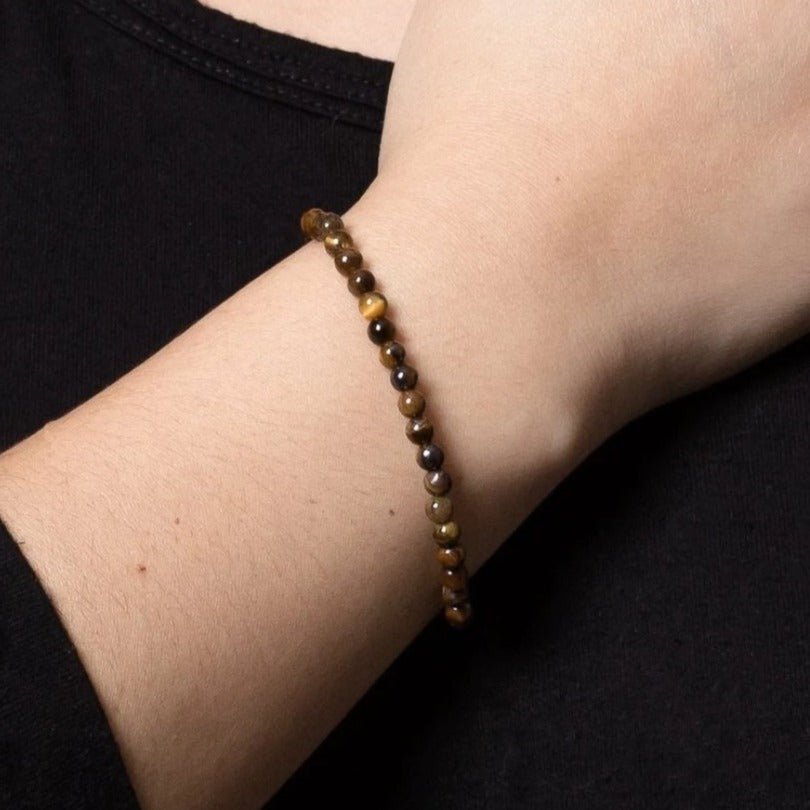 Tiger Eye Edelstein Mini - Armband - LAMIVA.de - Yoga Schmuck - Spiritualität