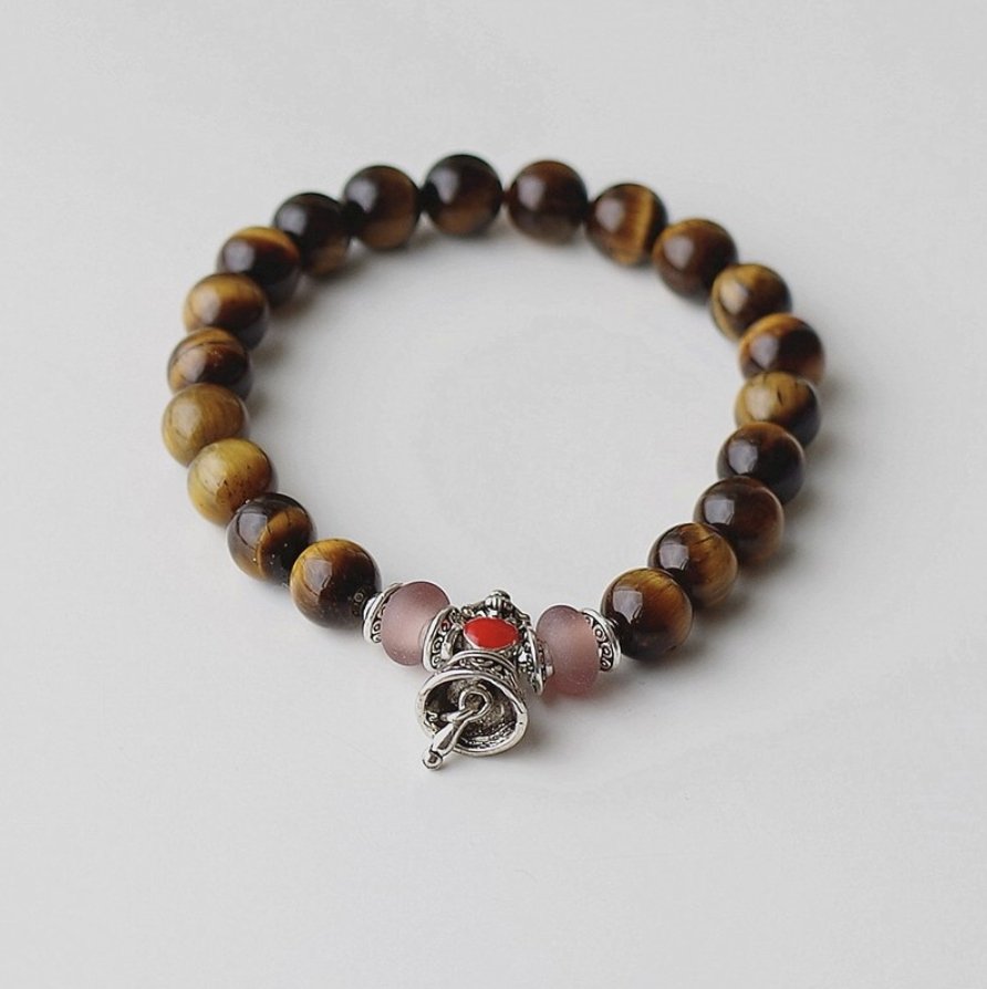 Tiger Eye Heilglocken - Armband - LAMIVA.de