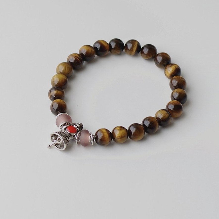 Tiger Eye Heilglocken - Armband - LAMIVA.de