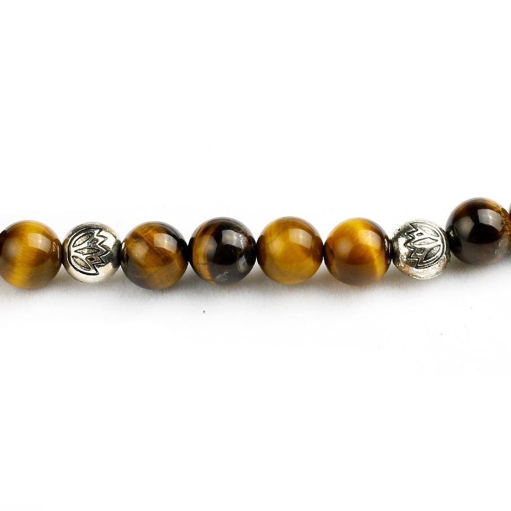 Tiger Eye - Mala Kette - LAMIVA.de - Yoga Schmuck - Spiritualität