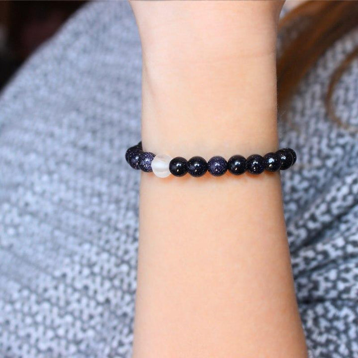 Universe Blaufuß - Armband - LAMIVA.de - Yoga Schmuck - Spiritualität